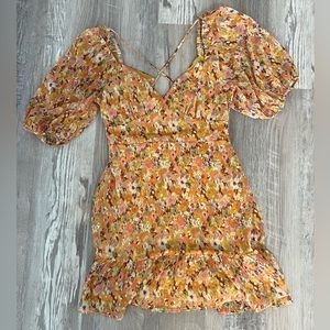 Lush Floral Mini Dress